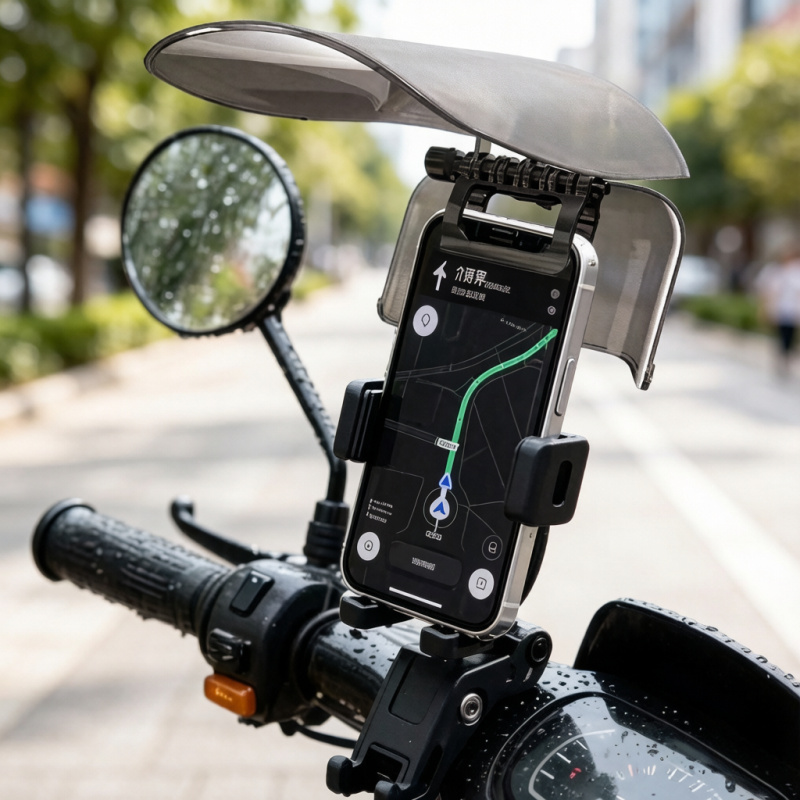 Visor Sun Hat - Universal Sun Hat Phone Mount, Extended