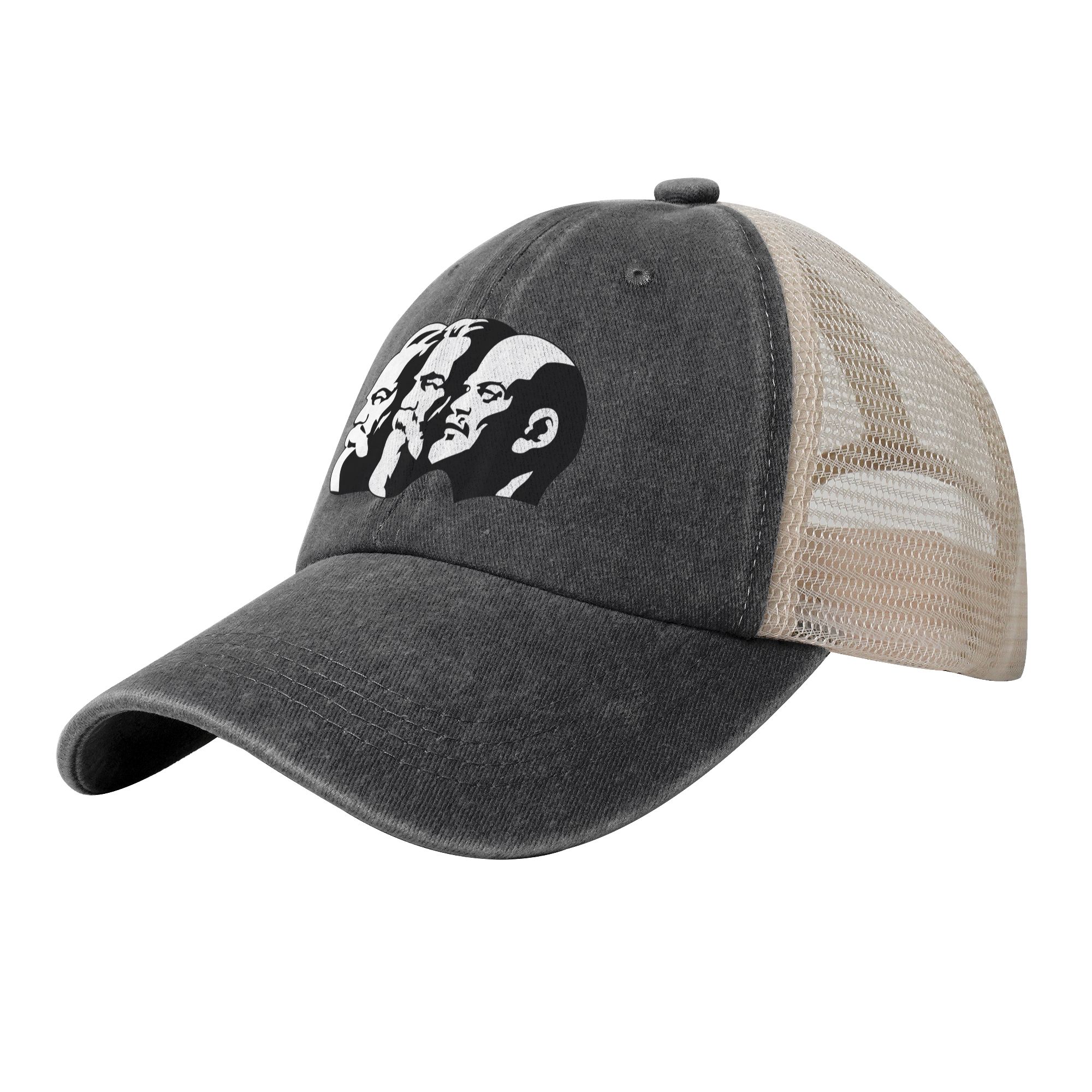 Trucker Cap Mesh - Karl Marx Friedrich Engels Vladimir Lenin