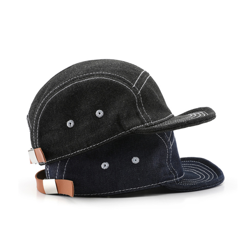 Denim Short Soft Brim Baseball - Corduroy Cap 5 Panel ulasan dan harga
