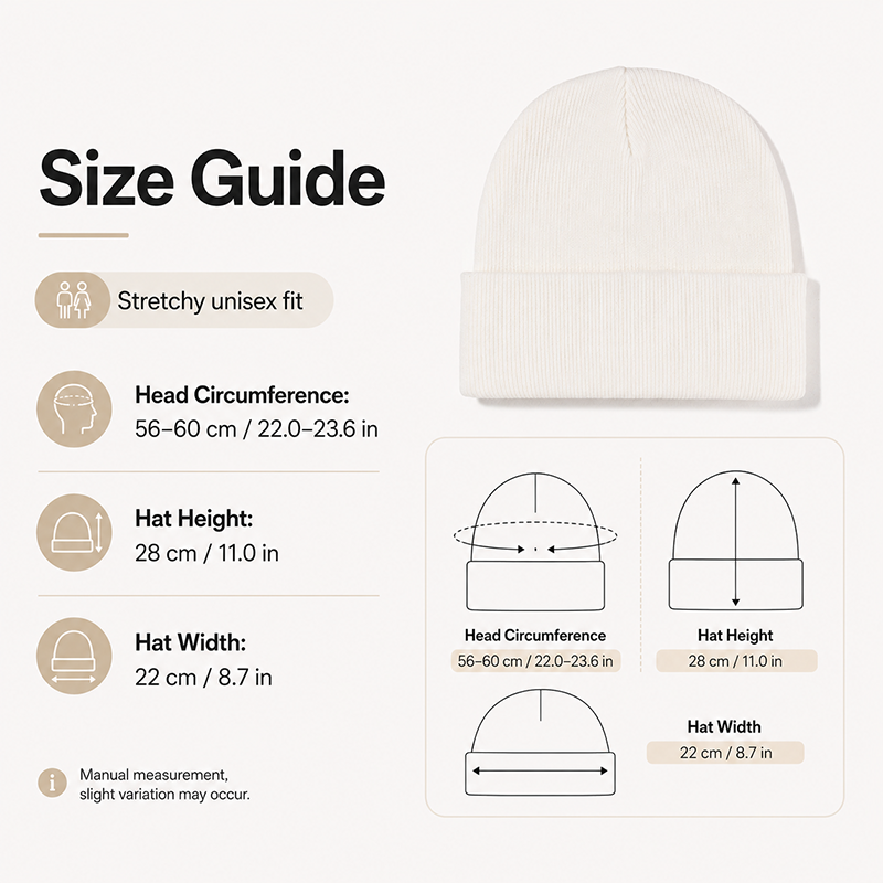 Unisex Knit Beanie Warm Acryli - Beanie Cuffed Knit ulasan dan harga