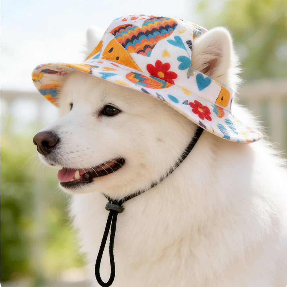 Cartoon Print Pet Bucket Sun H - Running Cap Lightweight ulasan dan harga