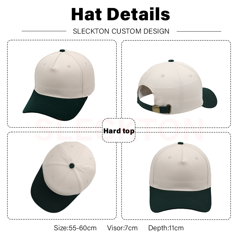 SLECKTON Custom Logo Baseball  - Baseball Cap Structured ulasan dan harga