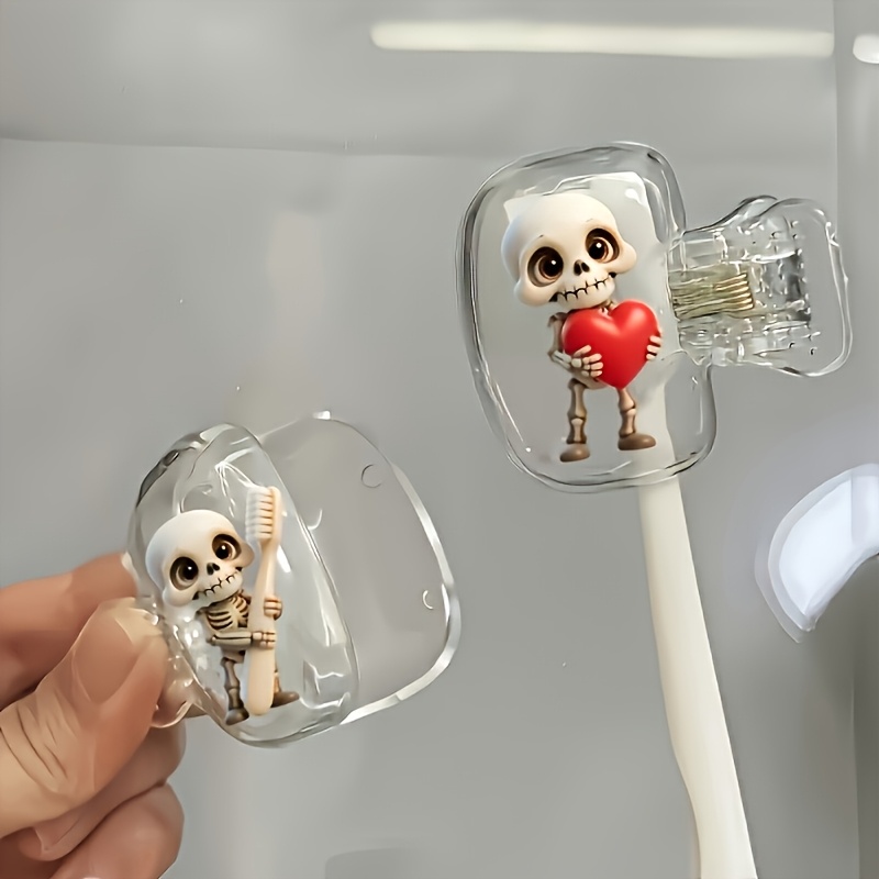 2pcs Skull Portable Toothbrush - Skull Cap Helmet Liner ulasan dan harga