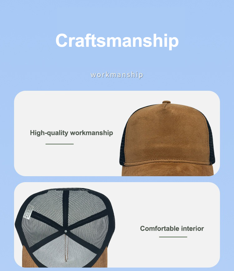 Suede Mesh Baseball Cap Men Ca - Trucker Cap Mesh ulasan dan harga