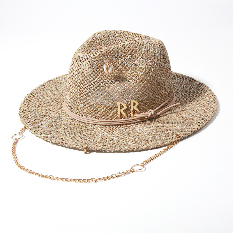 Hot Sales New European and Ame - Cowboy Hat Straw ulasan dan harga