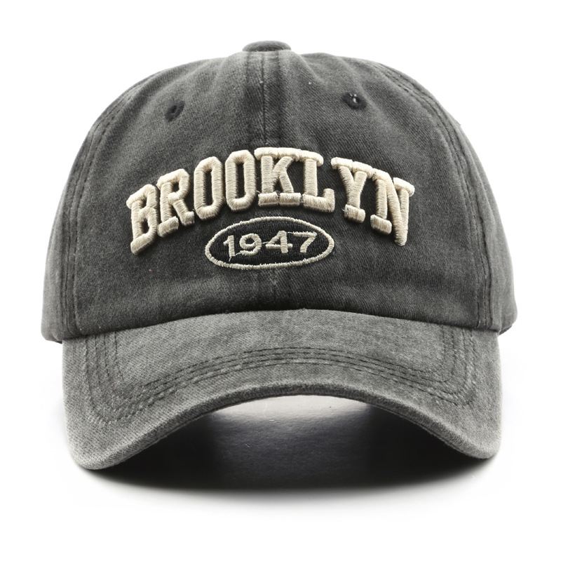 Retro brooklyn Letter Embroide - Baseball Cap Structured ulasan dan harga