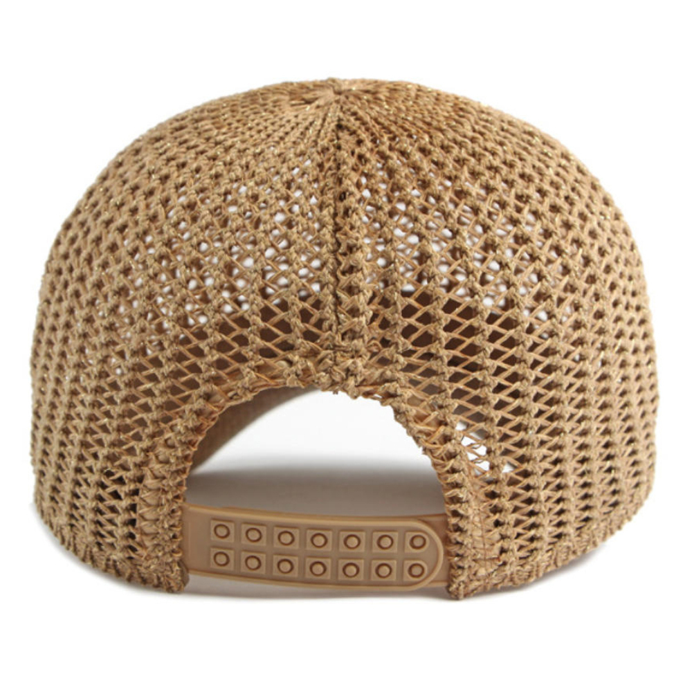 HT5086 Spring Summer Knitted B - Baseball Cap Structured ulasan dan harga
