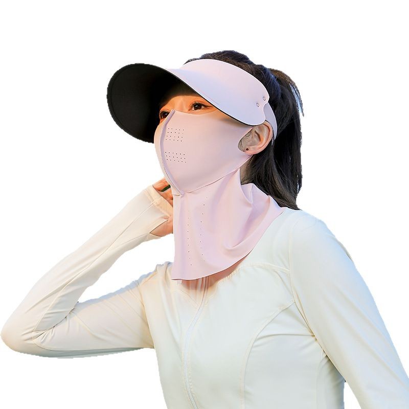 3 In 1 Women Summer Sun Protec - Sun Hat Wide Brim ulasan dan harga