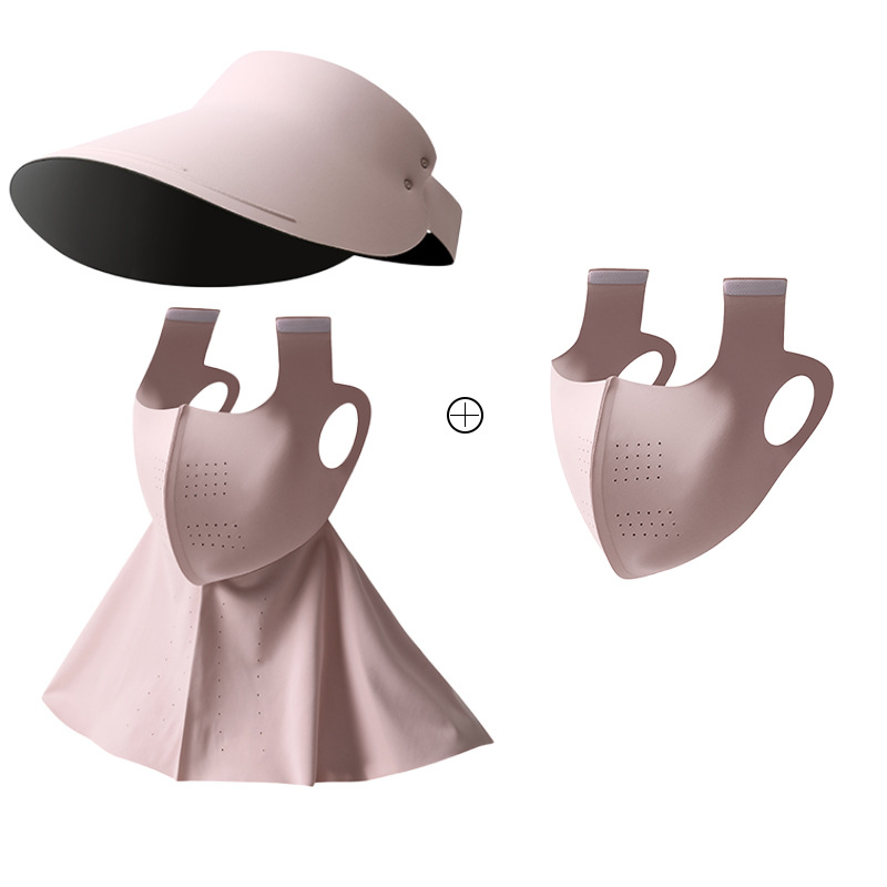 3 In 1 Women Summer Sun Protec - Sun Hat Wide Brim ulasan dan harga