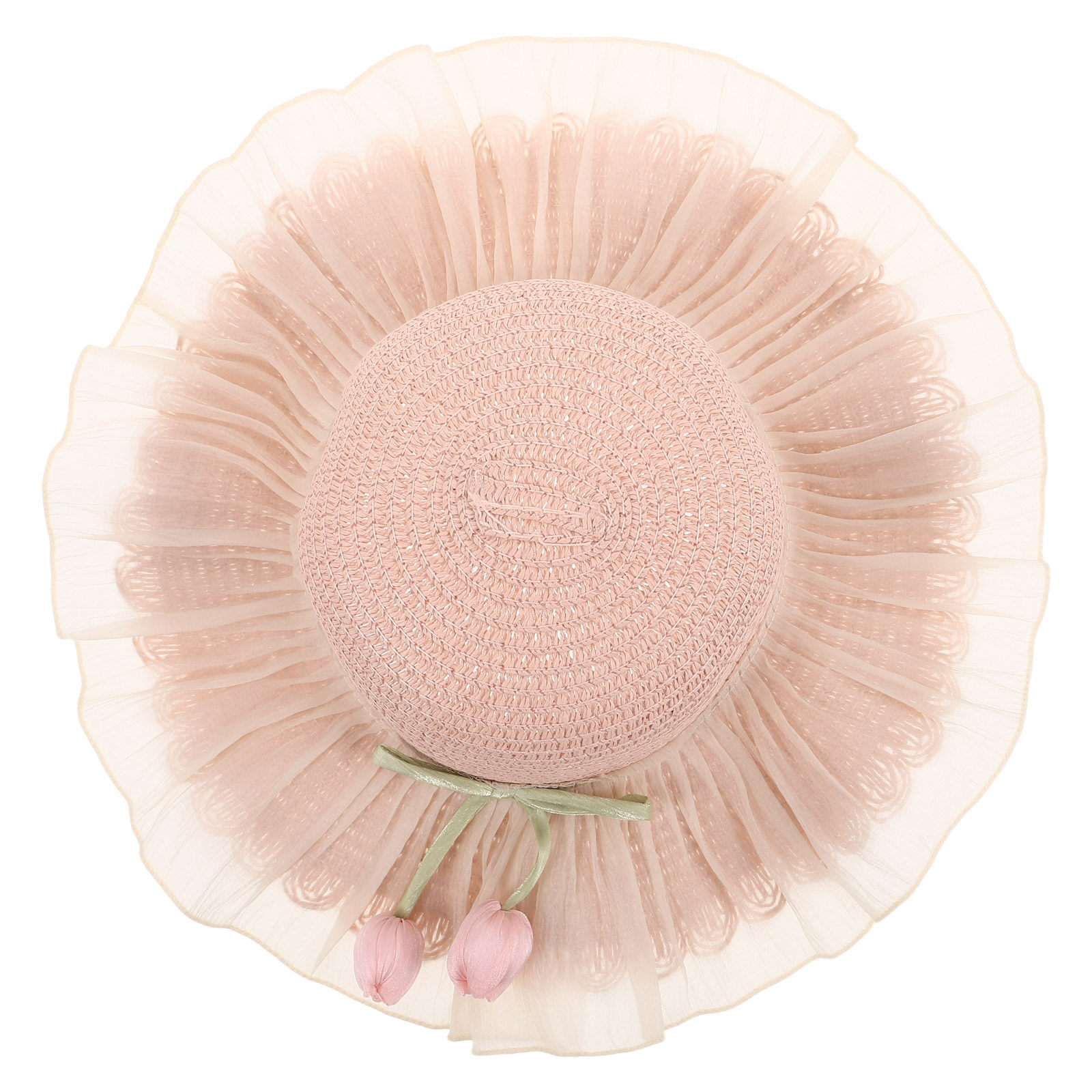 Straw Sun Hat Girls Wide Brim  - Sun Hat Wide Brim ulasan dan harga