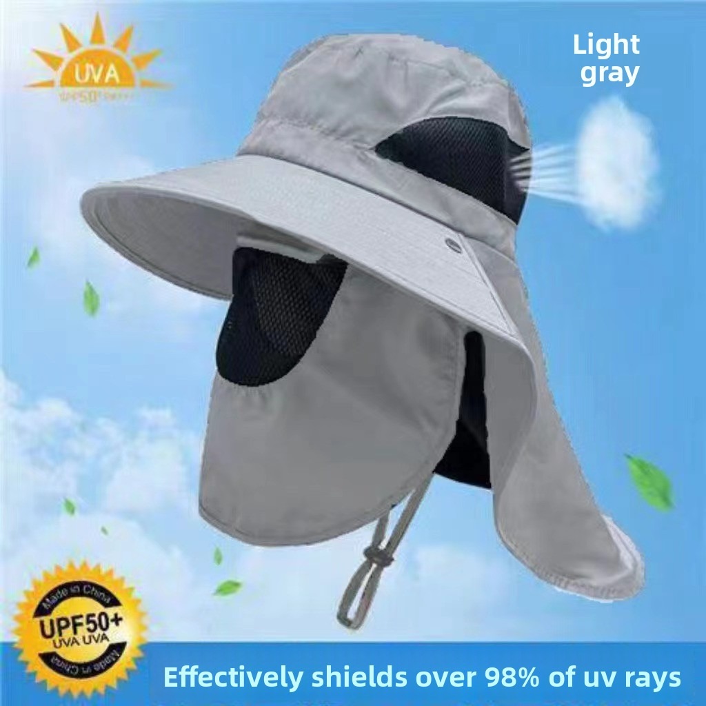 Outdoor Sun Protection Hat Fis - Sun Hat Wide Brim ulasan dan harga