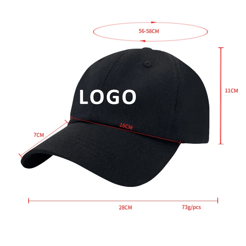 Custom Logo Hat For Women Men  - Baseball Cap Structured ulasan dan harga