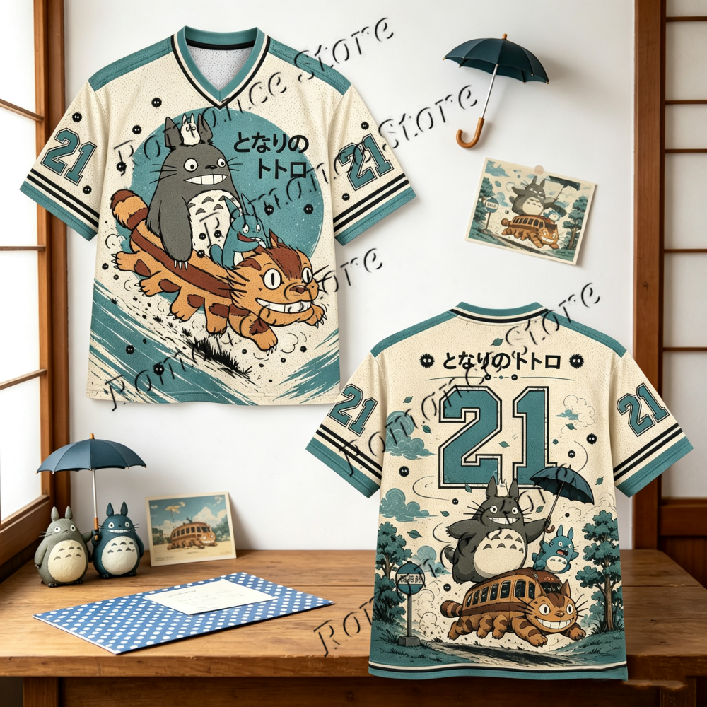 Totoro Catbus 21 Baseball Jers - Baseball Cap Structured ulasan dan harga